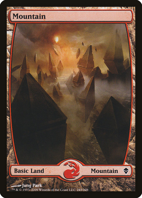 Mountain · Zendikar (ZEN) #243 · Scryfall Magic: The Gathering 