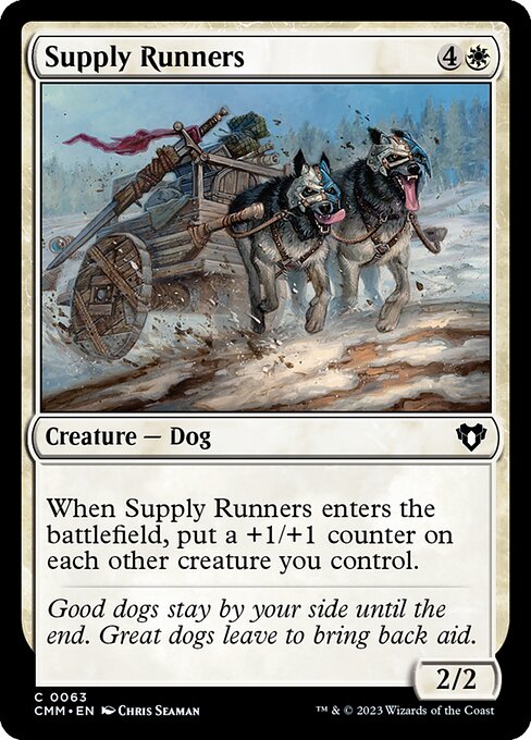 Supply Runners (Commander Masters #63)