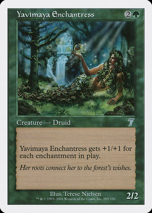 Yavimaya Enchantress (Seventh Edition #285)