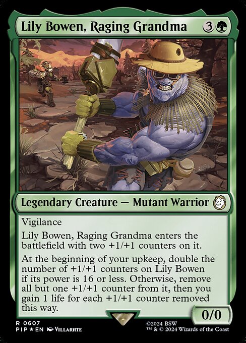 Lily Bowen, Raging Grandma card image