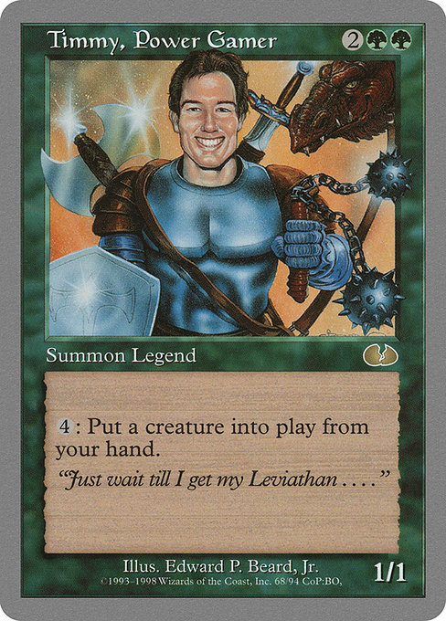 Timmy, Power Gamer card image