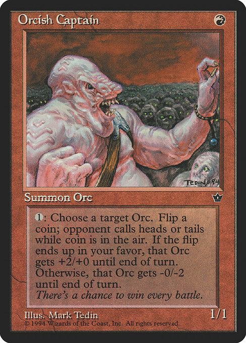 Orcish Captain card image