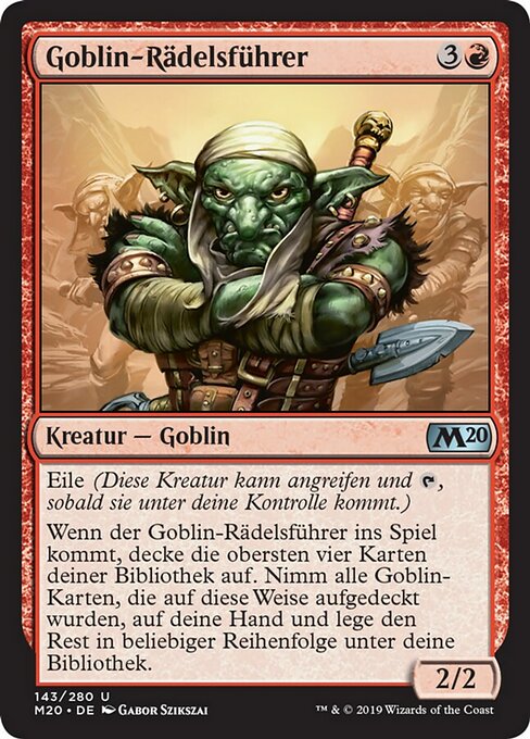 Goblin Ringleader (Core Set 2020 #143)