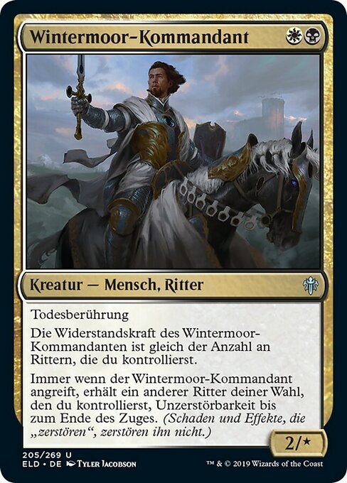 Wintermoor Commander (Throne of Eldraine #205)