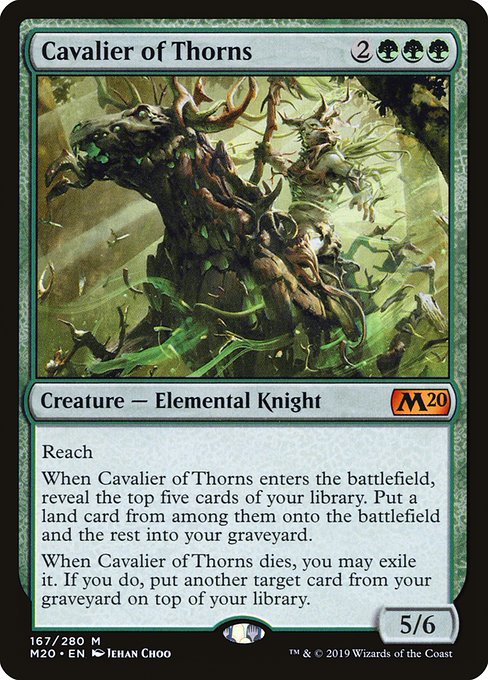 Cavalier d'épines|Cavalier of Thorns