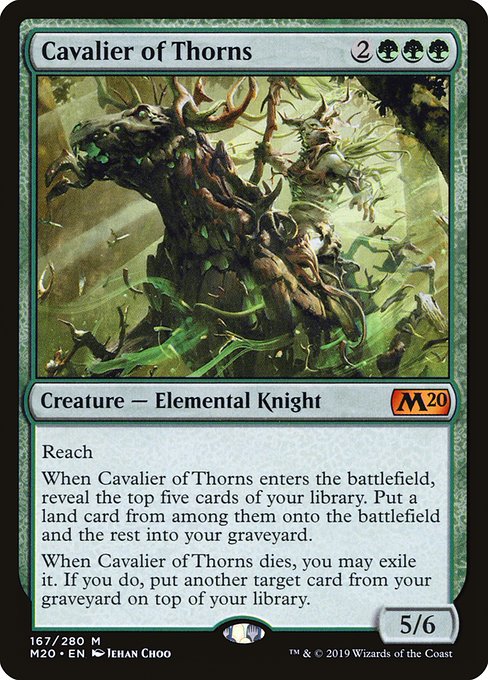 Cavalier of Thorns (m20) 167 Cavalier of Thorns (m20) 167