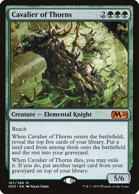 Cavalier of Thorns (m20) 167