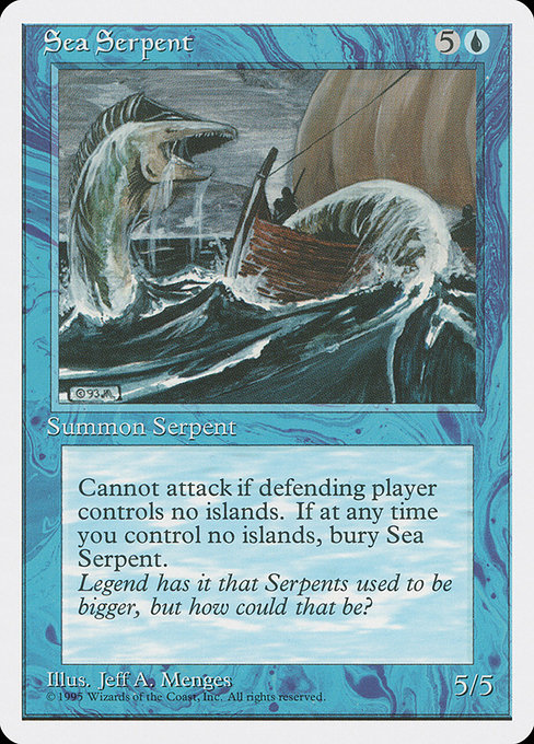 Sea Serpent (Fourth Edition #98)