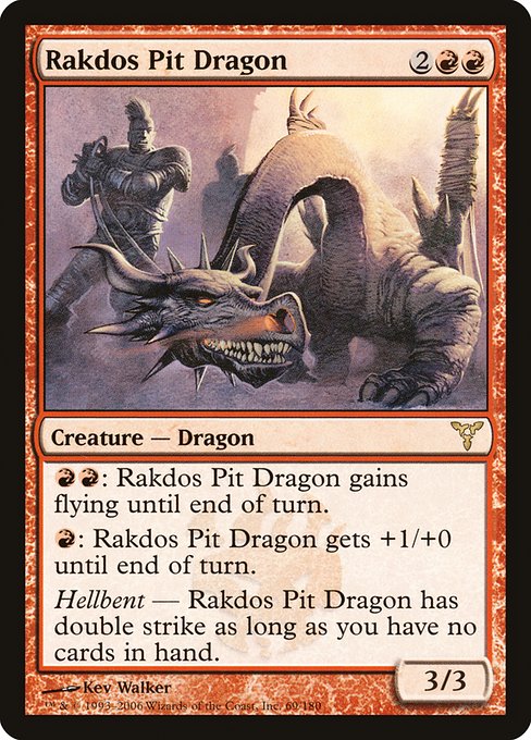 Rakdos Pit Dragon (Dissension #69)