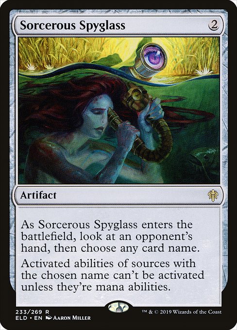Sorcerous Spyglass (ELD)
