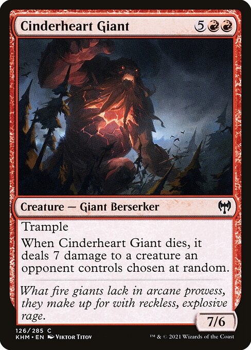 Géant au cœur de cendres|Cinderheart Giant
