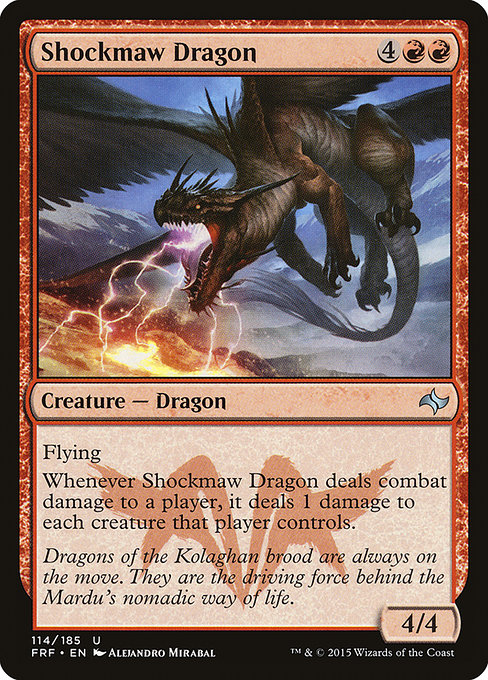 Shockmaw Dragon (Fate Reforged #114)