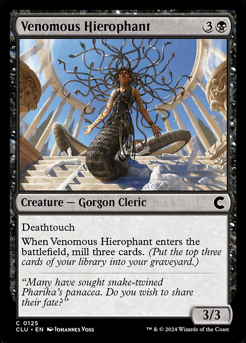 Venomous Hierophant (clu) 125