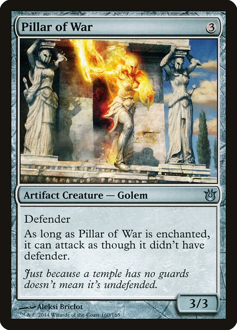 Pillar of War (Born of the Gods #160)