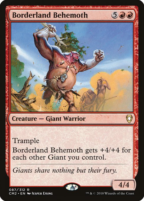 Borderland Behemoth (Commander Anthology Volume II #87)