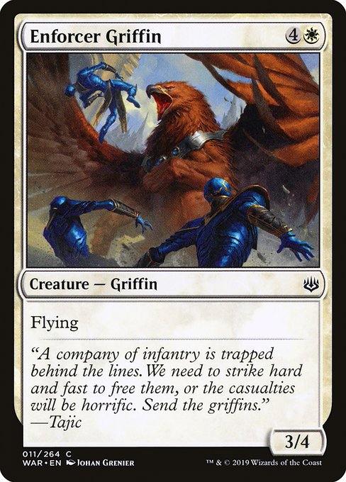 Enforcer Griffin (War of the Spark #11)