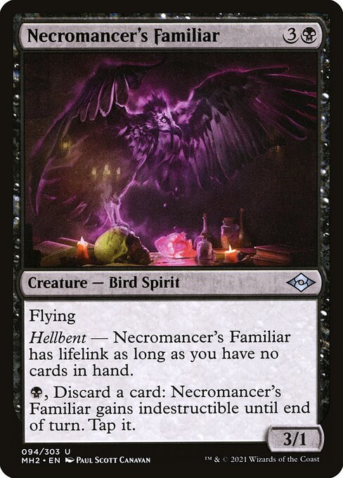 Necromancer's Familiar card image
