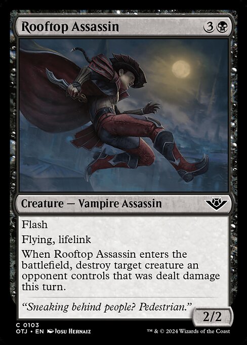 Rooftop Assassin card image