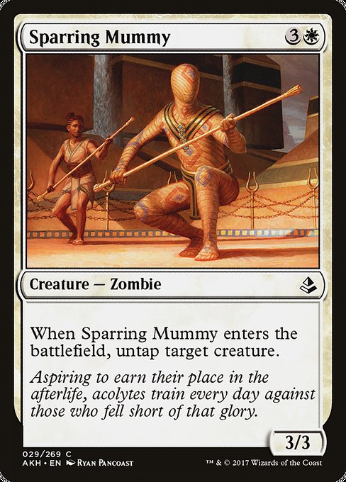 Sparring Mummy card image