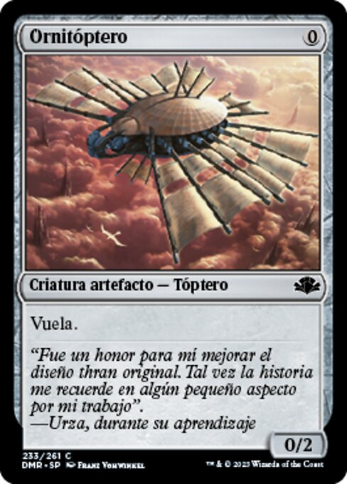 Ornithopter (Dominaria Remastered #233)