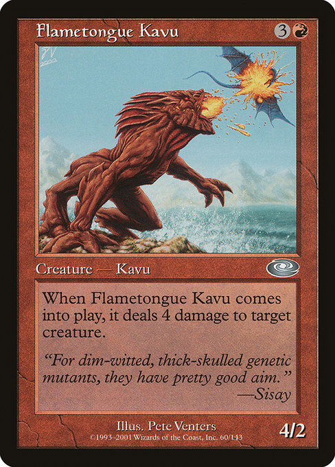 Flametongue Kavu (Planeshift #60)