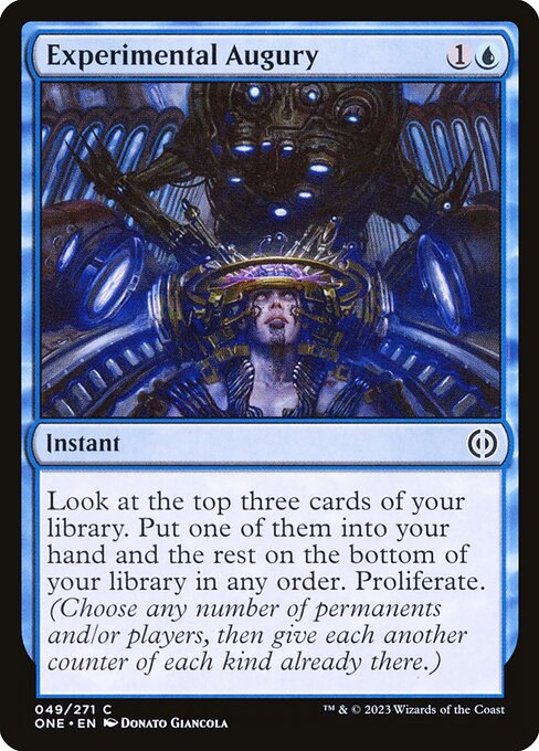 Experimental Augury (Phyrexia: All Will Be One #49)