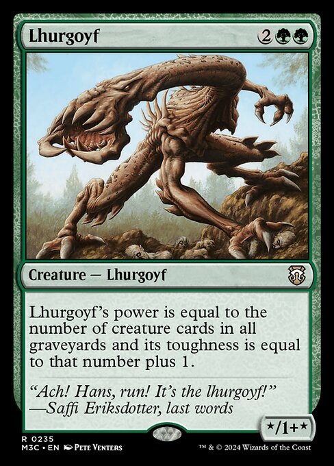 Lhurgoyf (Modern Horizons 3 Commander #235)