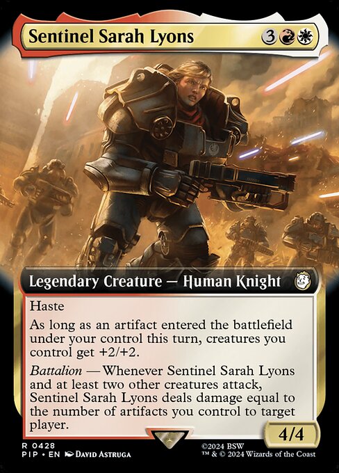 Sentinel Sarah Lyons (pip) 428