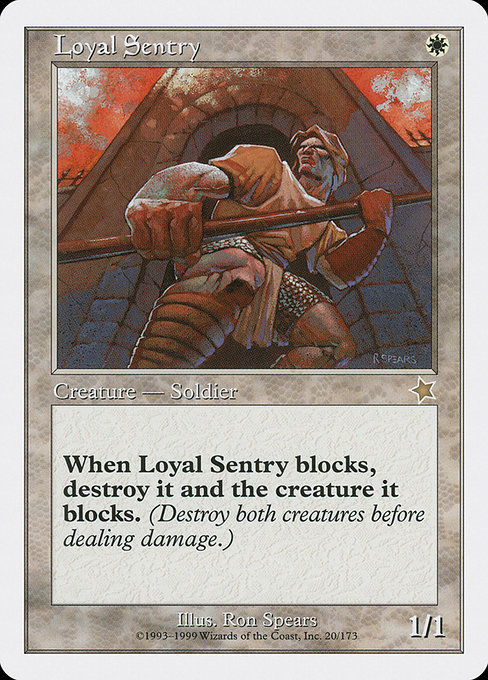 Sentinelle loyale|Loyal Sentry