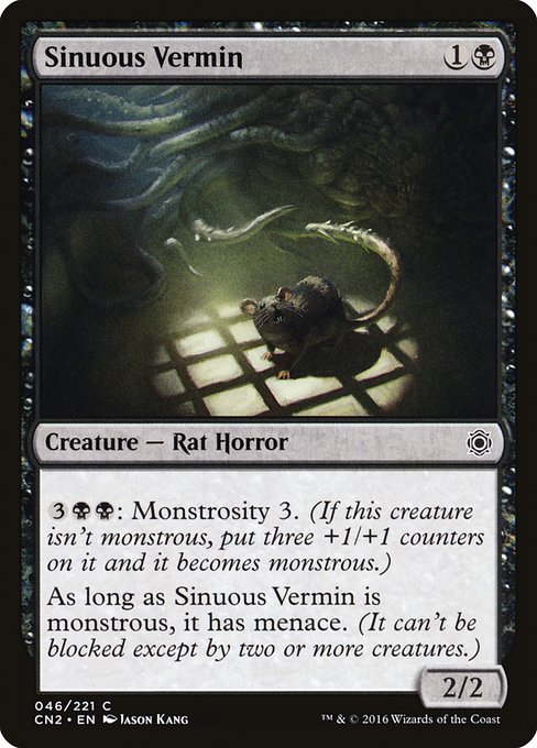 Sinuous Vermin card image