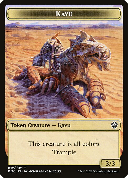 Kavu (Dominaria United Commander Tokens #12)