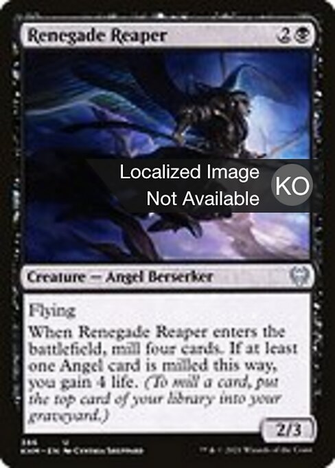 Renegade Reaper (Kaldheim #386)