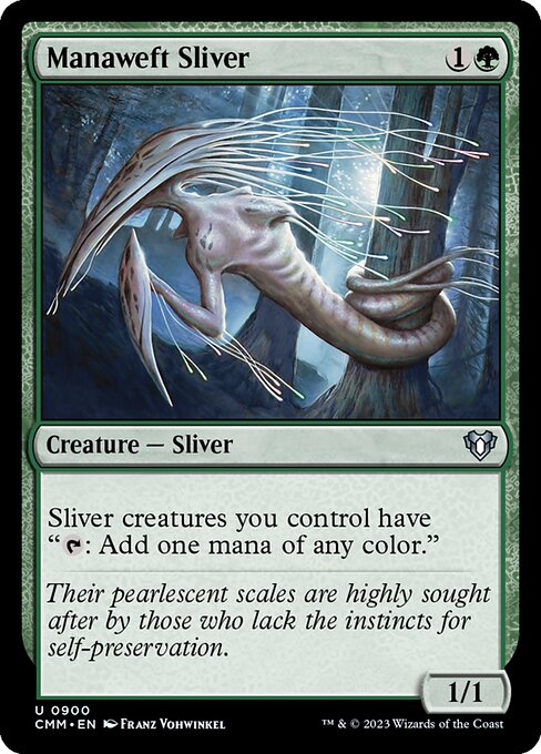 Manaweft Sliver (Commander Masters #900)