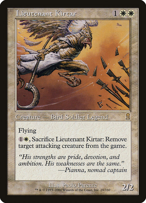 Lieutenant Kirtar (Odyssey #29)