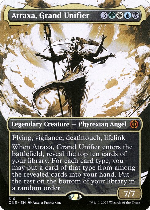 Atraxa, Grand Unifier – Showcase (Foil Phyrexia: All Will Be One)
