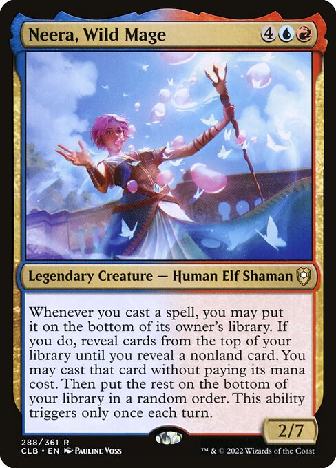 Neera, Wild Mage card image