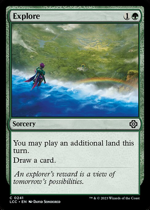 Explore (The Lost Caverns of Ixalan Commander #241)