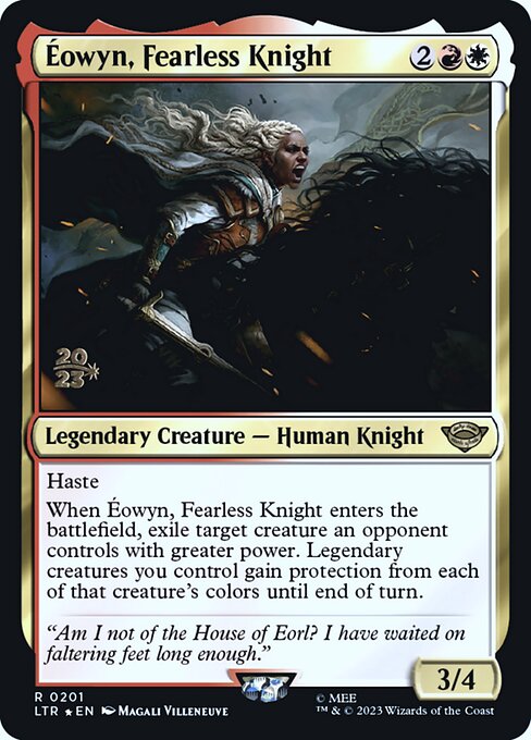 Éowyn, Fearless Knight (pltr) 201s