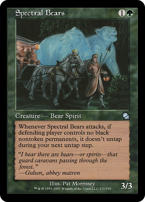 Spectral Bears (Masters Edition #131)