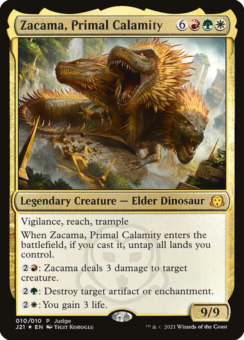 Zacama, Primal Calamity (pj21) 10