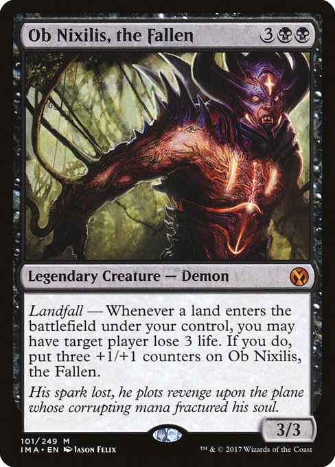 Ob Nixilis, the Fallen (Iconic Masters #101)