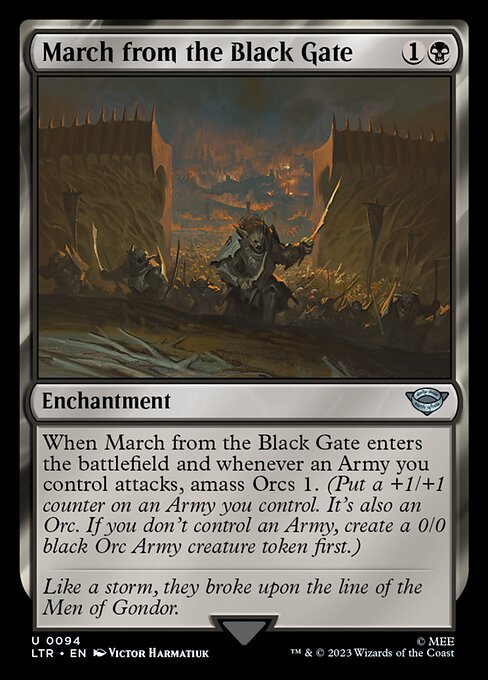 March from the Black Gate card image