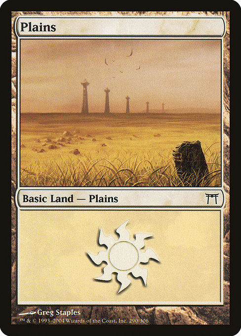 Plains (Champions of Kamigawa #290)