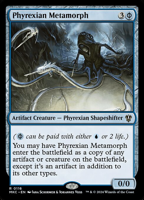 Phyrexian Metamorph (Murders at Karlov Manor Commander #116)