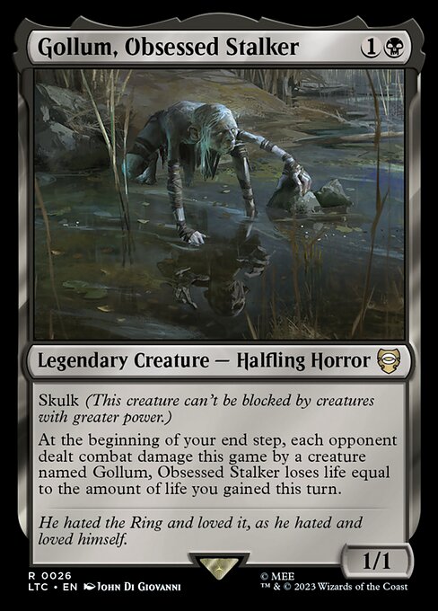 Gollum, Obsessed Stalker (Card)