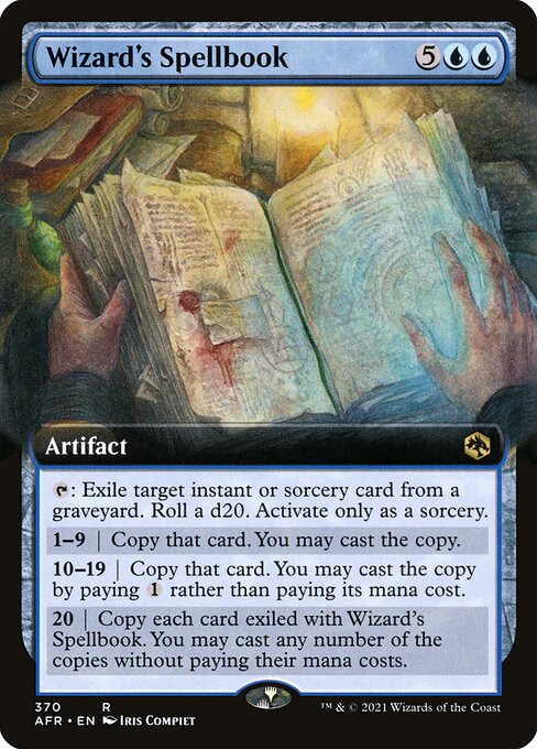 Wizard's Spellbook card image