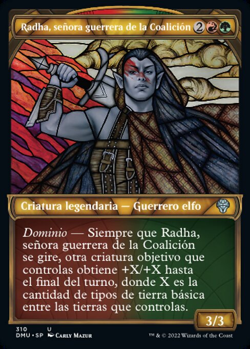 Radha, Coalition Warlord (Dominaria United #310)