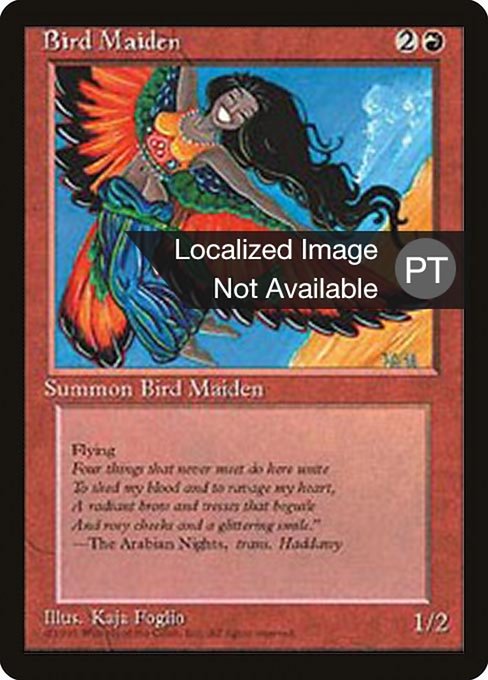 Bird Maiden (Fourth Edition Foreign Black Border #177)