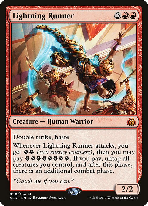 Lightning Runner (Aether Revolt #90)