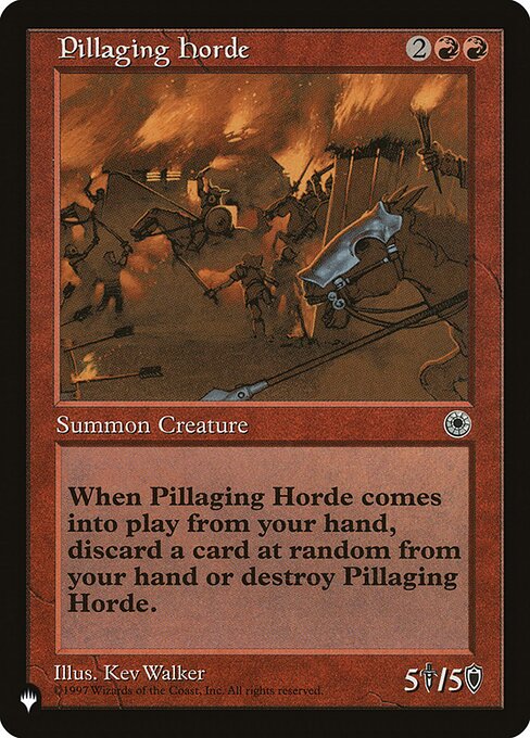 Pillaging Horde (The List #687)
